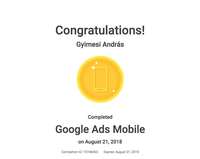 Google Ads Mobile vizsga